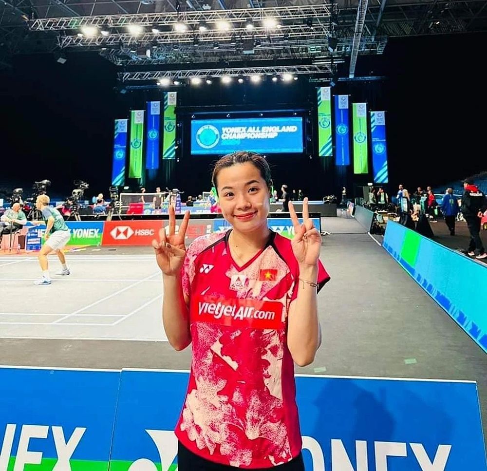Nguyễn Thùy Linh thua trận đấu cầu lông toàn Anh 2024 trước tay vợt hạt giống số 2 - 2074508328
