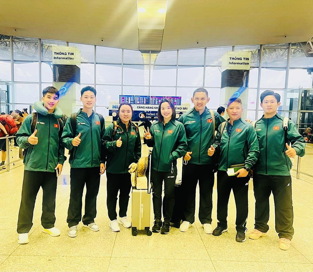 Đội tuyển cầu lông Việt Nam sẵn sàng tham dự giải vô địch châu Á 2024 - -1310480610